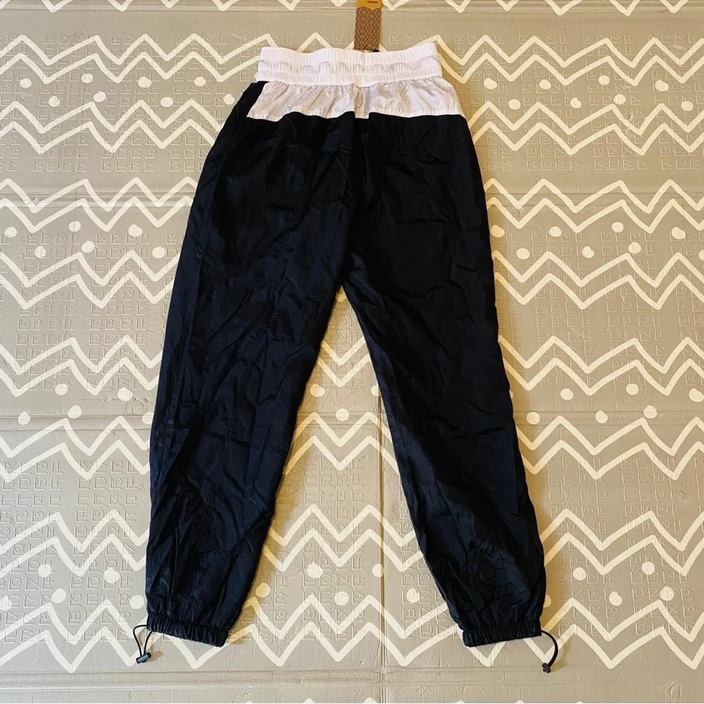 Umbro Kids Navy Joggers with White Accents